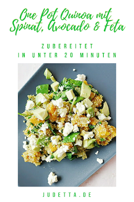 Quinoa als sommerliches One Pot Gericht, einfach und lecker | #inunter20 | judetta.de