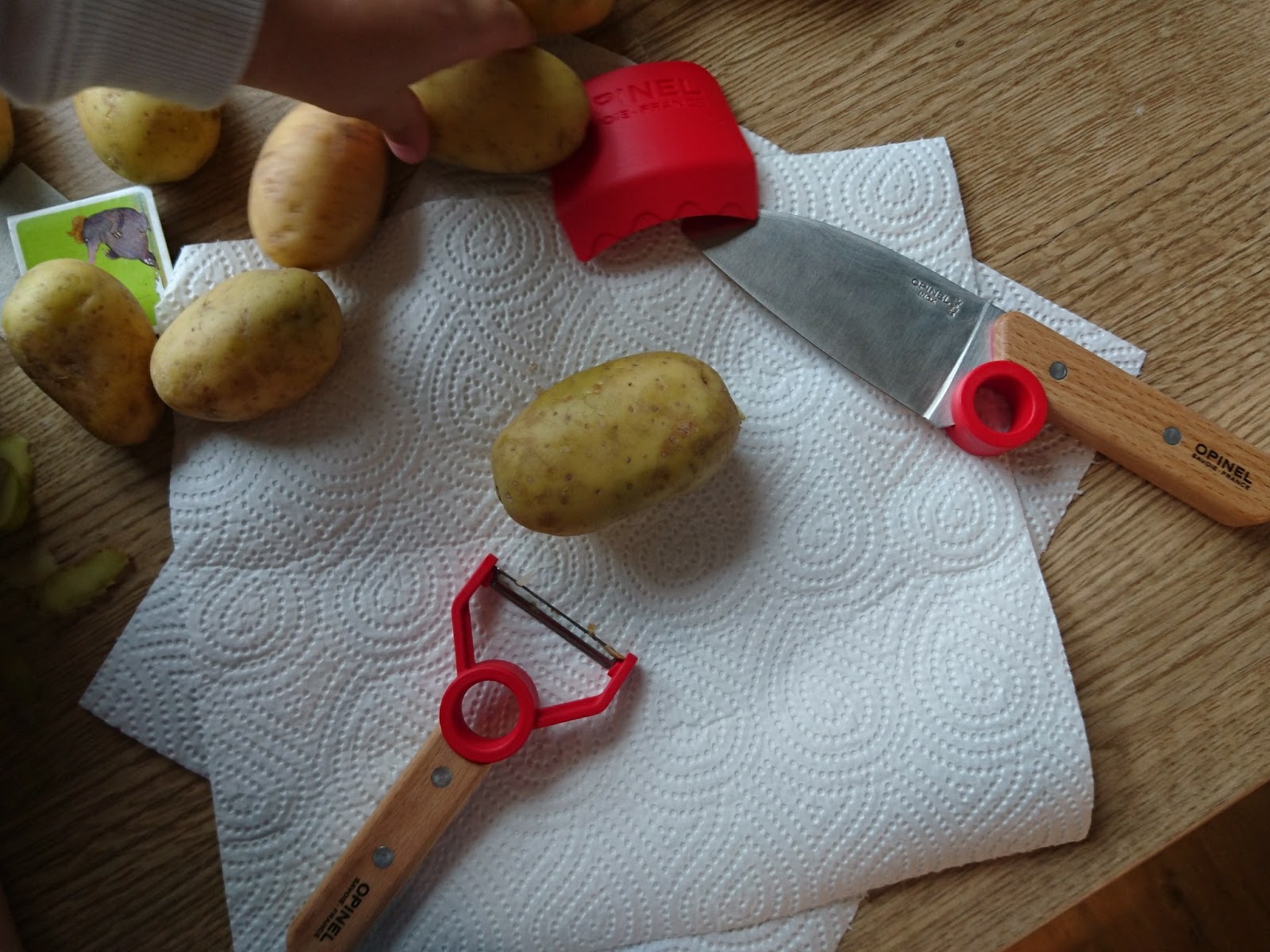 Opinel Le petit Chef Kinder-Küchenmesser-Set | Spanische Tortilla | www.judetta.de